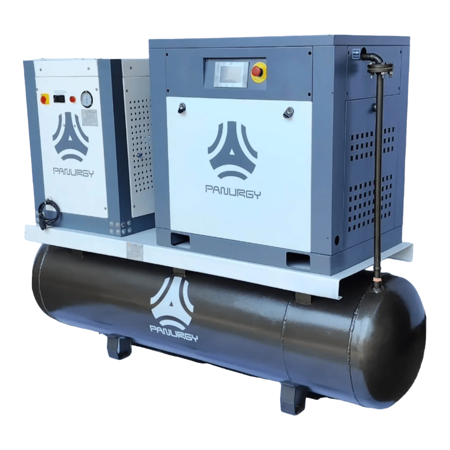 Oil Lubricated Screw Air Compressors Exporter in India